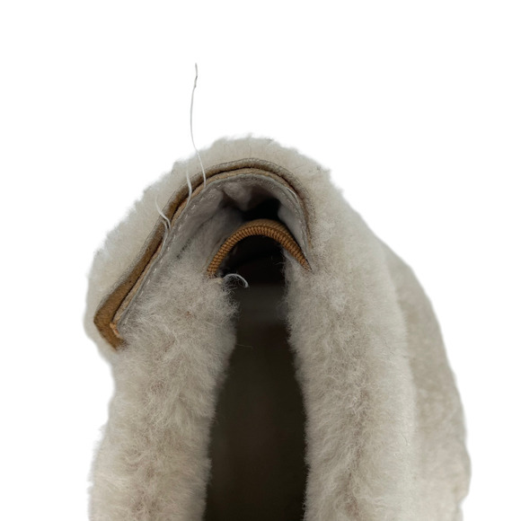 Calvin Klein Sherling Suede Pam Chestnut Tan Ankle Boots Booties 8M - Picture 6 of 9